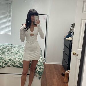 ❌DONATED❌ MOVING SALE White Sabo Dress